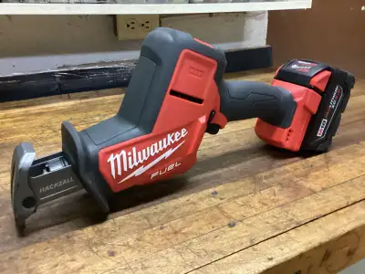 MILWAUKEE M18 FUEL BR. HACKZALL and 5.0 AH XC RED L. BATTERY, View more