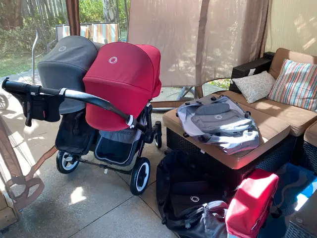Bugaboo Donkey double stroller 8 in 1  in Strollers, Carriers & Car Seats in Markham / York Region - Image 5