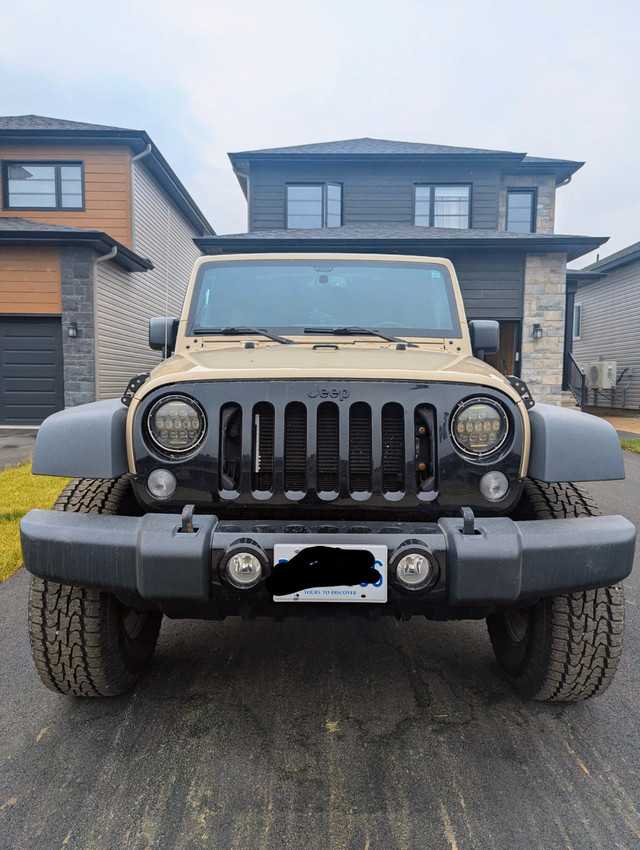 2018 Jeep Wrangler Jku Willy's Edition Gobi Tan in Cars & Trucks in Ottawa