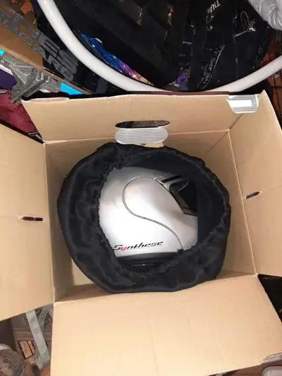 This is a Zeus helmet that is used but in good condition. It's a size large and comes with the origi...