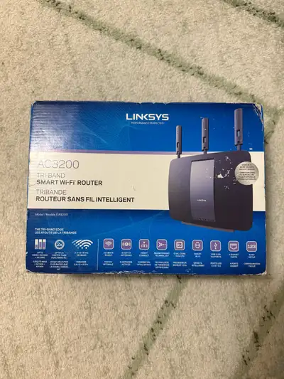 Linksys AC3200 Router, View more