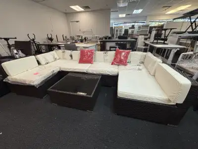 Clearance sale 7 PC Outdoor Patio Set Only , View more