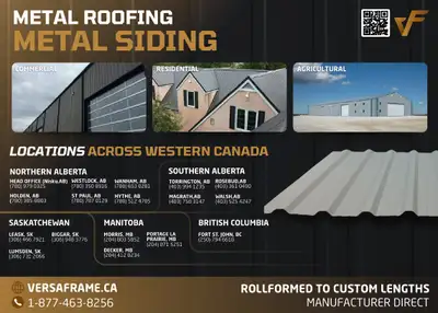METAL SIDING - METAL ROOFING, View more