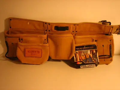 KUNY'S HEAVY DUTY CARPENTER APRON, View more