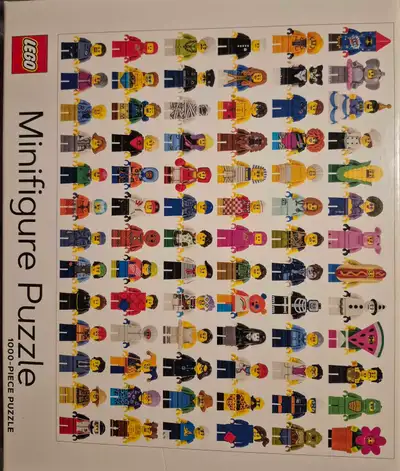 Lego minifigure puzzle, View more