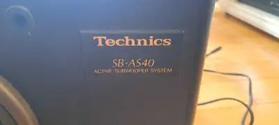 Technics SB AS40 Subwoofer , View more