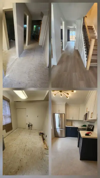 Luxury Vinyl Hardwood Tiles | Kitchen • Cabinet • Affordable, View more