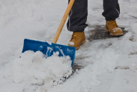 Snow shoveling services