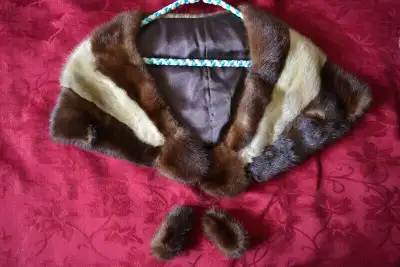 Mink overcoat, View more