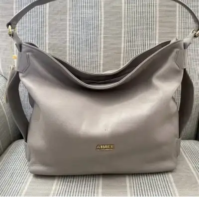 New - Aimee Kesenberg Leather Hobo Bag , View more