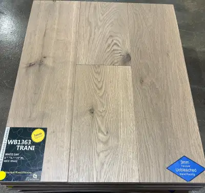 GREEN TOUCH FLOORS "TRANI" ABCD WHITE OAK 6 x 3/4" FLOORING, View more