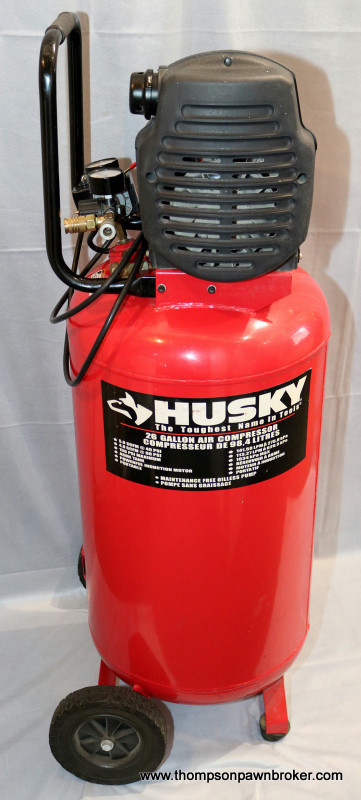 HUSKY TAW-2098 26GAL. 150PSI AIR COMPRESSOR in Other in Hamilton