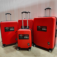 Hardside Luggage Suitcases Excel Large Medium Small Great Shape