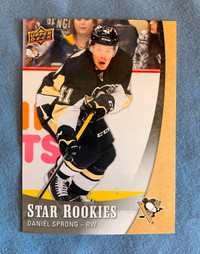 2015-16 Daniel Sprong #15 Upper Deck NHL Star Rookies