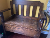 Antique Bench $90
