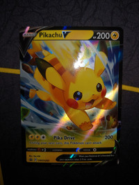 Pokemon TCG Black Star Promo: Pikachu V SWSH285