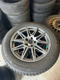 225/60r18 100H Michelin x-ice snow winter tires 5x120 Fast alloy