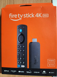 New Firestick 4K Max with Live TV, Sports & More