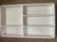 6 kitchen utencil trays 