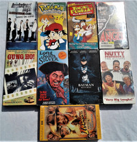 VHS lot collection