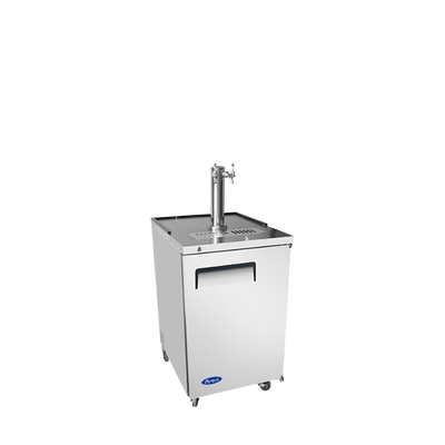 Atosa MKC23GR Single Door 23" Wide Keg Beer Dispensing Cooler, View more
