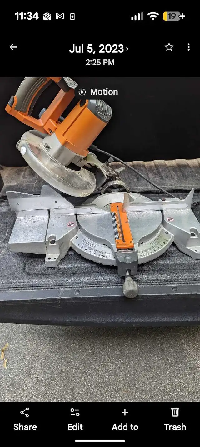 10" RIGID MITRE SAW in Power Tools in Ottawa - Image 3