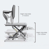 Table ajustable pour ordinateur / Sit Stand Computer Desk