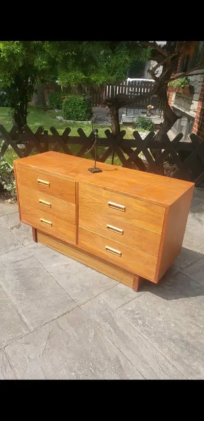 Mid-Century Modern 6-Drawer Dresser, View more