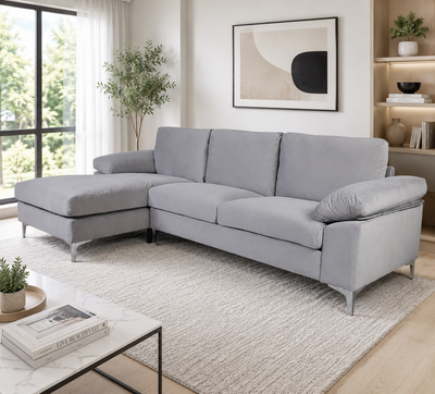 GREY SECTIONAL SOFA SALE! OXFORD✨, View more