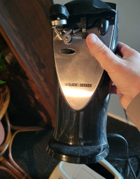 Black and decker electric can opener 