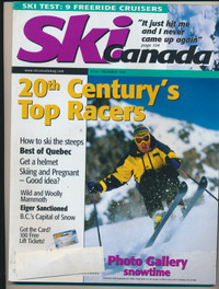 ORIGINAL SKI CANADA MAGAZINE DECEMBER 1999