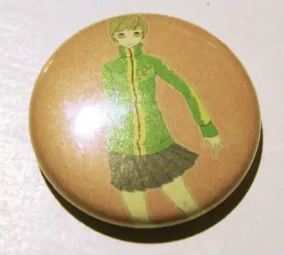 Persona 4 - Chie button / pin, View more