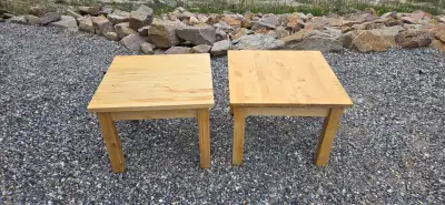 Ikea coffee table / night table $30 for both, View more