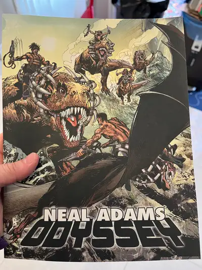 Neal Adams Signed Batman Odyssey / Blood Sketchbook 2011, View more