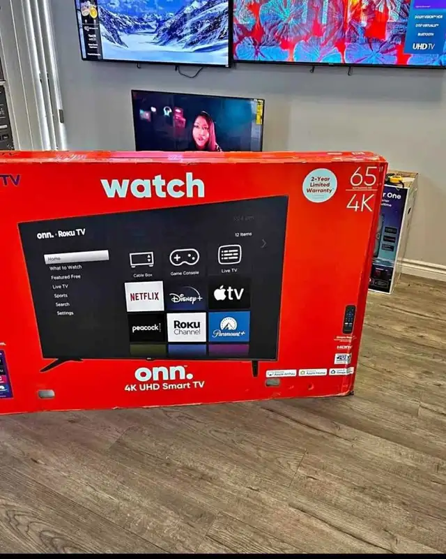 NEW Smart TV 4K UHD in TVs in City of Montréal - Image 2