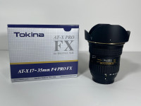 Tokina 17-35mm F4 (Nikon F mount)