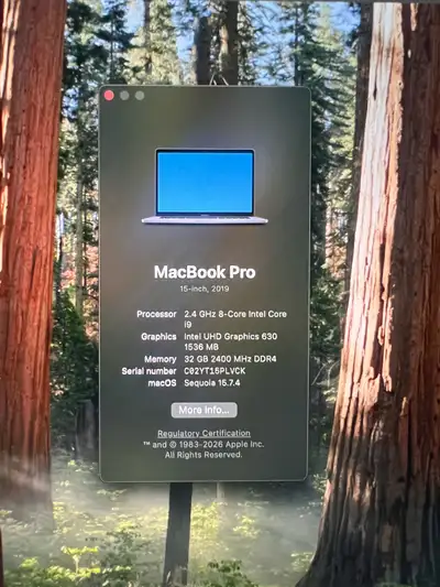 Barely used and is in great condition. Reach out if interested. Selling a used 2019 Apple MacBook Pr...