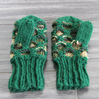 Toddler - Knitted Mittens - Size 12+ Months