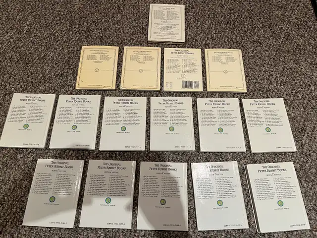 16 Vintage Beatrix Potter Books of Peter Rabbit. 1988 & Earlier in Arts & Collectibles in Mississauga / Peel Region - Image 7
