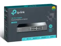TP-LINK 16-Port Gigabit 10/100/1000Mbps Rack Mount Switch
