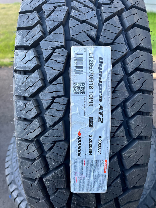 LT265/70/18 Hankook Dynapro AT2 Brand new set of 4 in Tires & Rims in Markham / York Region