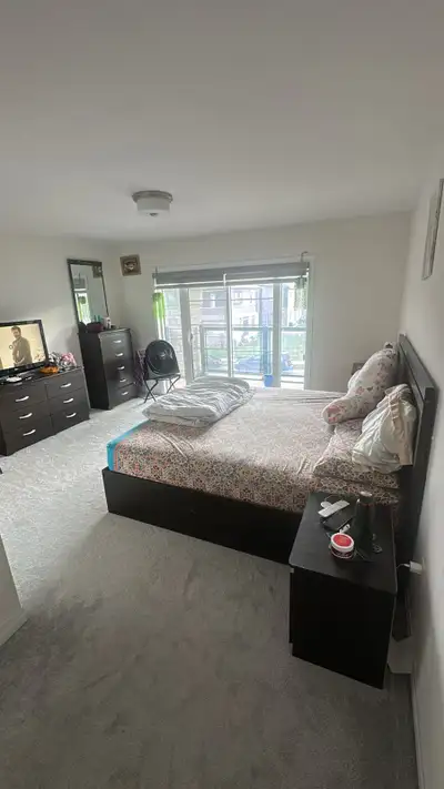 One large bedroom available with a washroom, shared with only one person. Suitable for a couple or a...