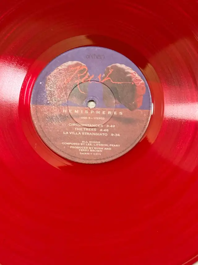Rush Hemispheres Vinyl432921146473195523