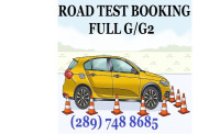 GET ASAP ROAD TEST BOOKING: G2,G, DRIVING CLASSES
