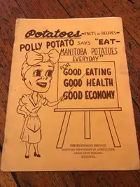 POTATOES FACTS AND RECIPES MANITOBA AGRICULTURE BOOKLET