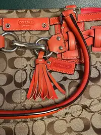Coach Handbag GREAT condition orange 