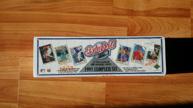 Factory Sealed 1991 Upper Deck Complete Baseball Set in Arts & Collectibles in Oshawa / Durham Region
