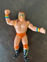 1989 LJN WWF WWE Ultimate Warrior Wrestling Action Figure 