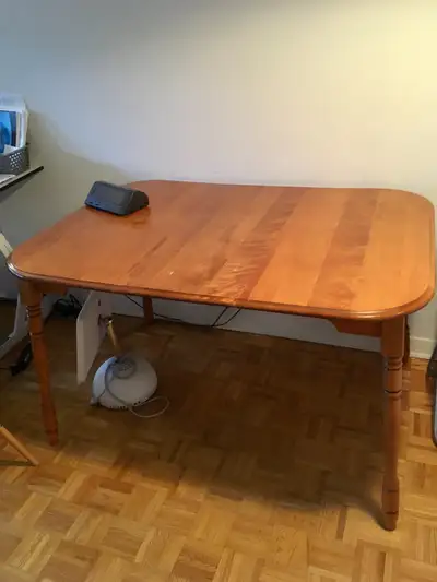 Detachable dining table - quality, heavy wood!, View more