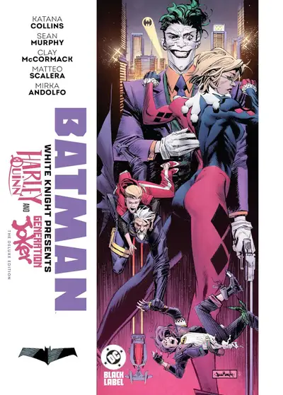 BATMAN WHITE KNIGHT PRESENTS HARLEY QUINN & JOKER HARDCOVER BOOK, View more